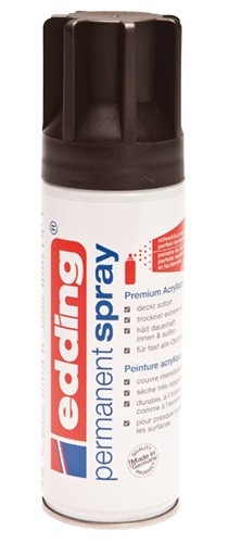 Spray negro intenso mate. edding 5200-901