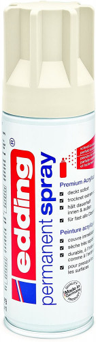 Spray blanco crema mate. edding 5200-921