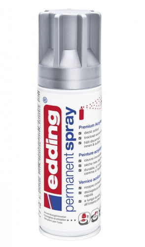 Spray plata mate. edding 5200-923