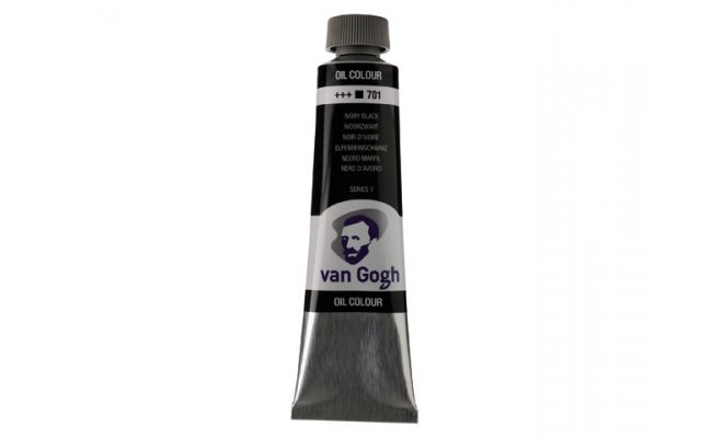 Pintura oleo van gogh 40ML negro marfil