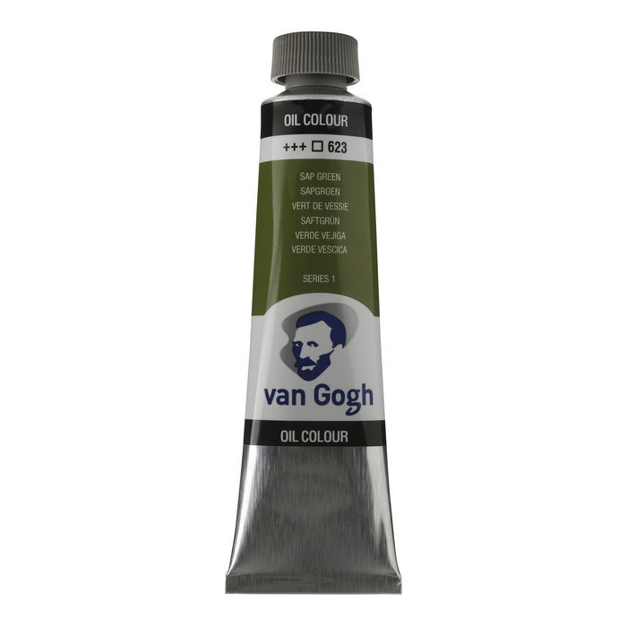 Pintura oleo van gogh 40ML verde vejiga