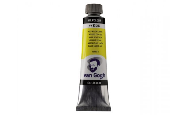 Pintura oleo van gogh 40ML azo amarillo limon