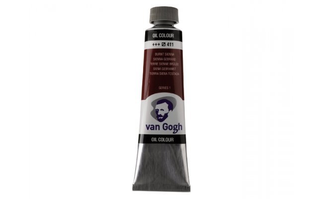 Pintura oleo van gogh 40ML tierra sienna tostada