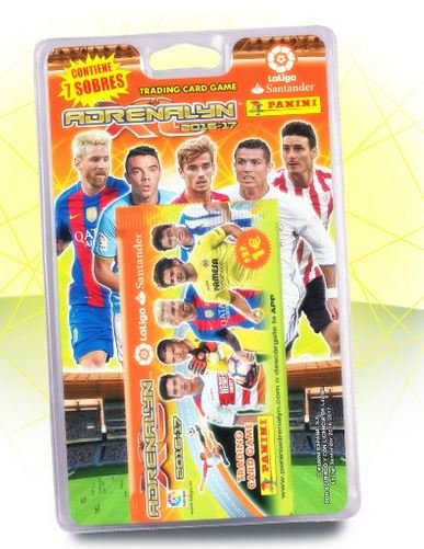 BLISTER 7 SOBRES TRADING CARDS ADRENALYN 2016 2017