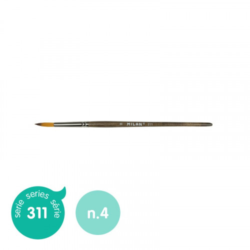 Pincel sintético redondo serie 311, nº 4 milan 80464