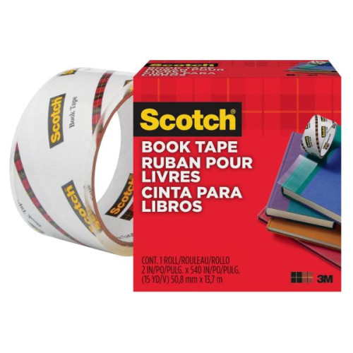 Rollo cinta reparación de libros 50,8 mm x 13,7 mts scotch 7010408215