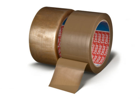 Cinta de embalaje en polipropileno 50MM.X66M. marron tesa 04089-00006-06