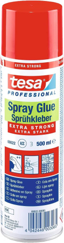 Bote adhesivo industrial extra strong spray 500ML tesa 60022-00000-02