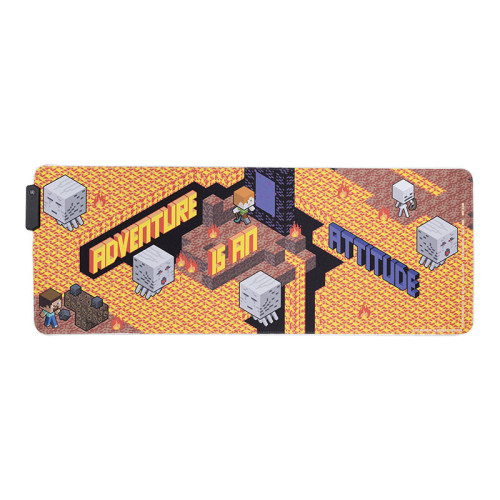 Alfombra de escritorio minecraft 30CM x 80CM paladone redstring PP11395MCF