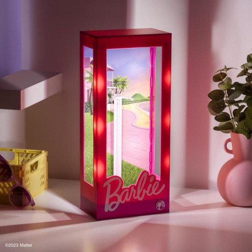 Lámpara barbie caja de muñeca paladone redstring PP11884BR