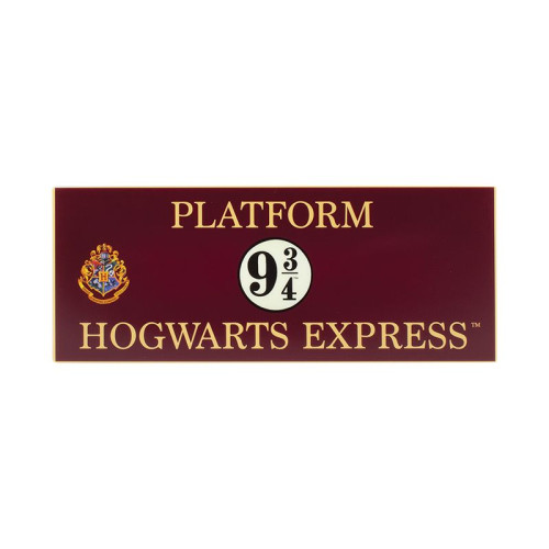 Lámpara logo harry potter andén 9 3/4 paladone redstring PP8773HP
