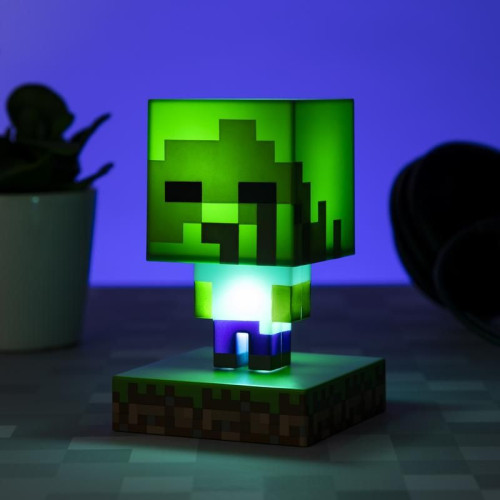 Lámpara icons zombie minecraft 12 cm paladone redstring PP6592MCFV2