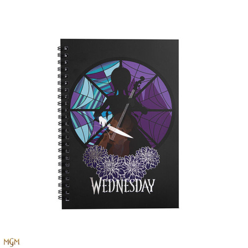 Cuaderno wednesday con cello 14,5X21 cm cinereplicas redstring CR5174