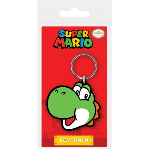 Llavero cara de yoshi 6 cm pyramid redstring RK38924C