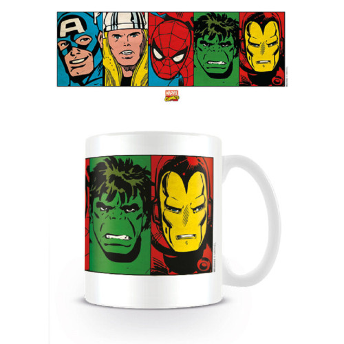 Taza desayuno marvel caras comic pyramid international redstring MG23443