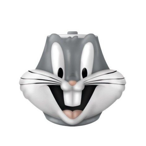 Taza 3D cabeza bugs bunny 350 ml half moon bay redstring MUGSLT01