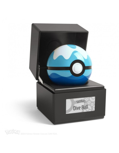 Réplica electrónica die cast pokemon dive ball the wand company redstring WRC16822