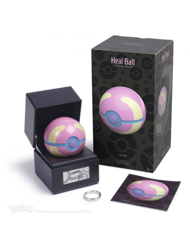 Réplica electrónica die cast pokemon heal ball the wand company redstring WRC15521