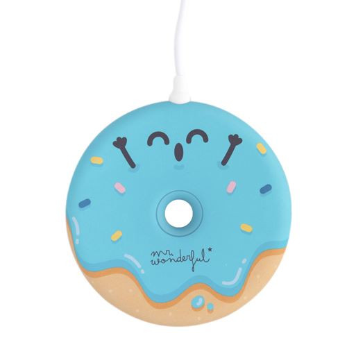 Cargador inalámbrico con forma-rosquilla mr. wonderful WOA09728ES
