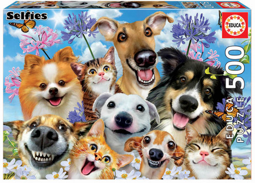 Educa fun in the sun selfie puzzle rompecabezas 500 pieza(s)