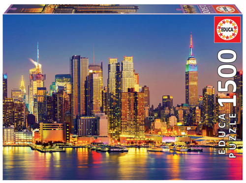 Educa manhattan at night puzzle rompecabezas 1500 pieza(s)