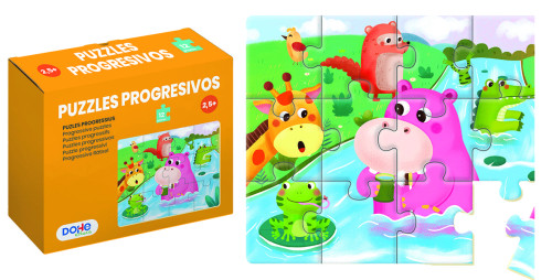 Puzzle de 12 piezas - a partir de 2,5 años dohe 65003