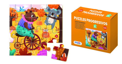 Puzzle de 16 piezas - a partir de 2,5 años dohe 65004
