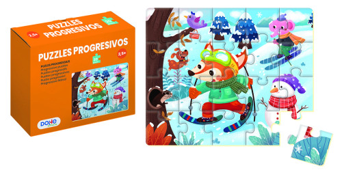 Puzzle de 20 piezas - a partir de 2,5 años dohe 65005