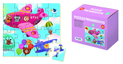 Puzzle de 24 piezas - a partir de 3 años dohe 65006