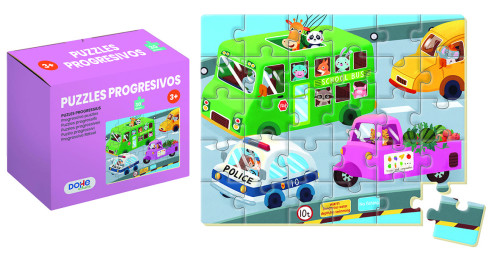 Puzzle de 30 piezas - a partir de 3 años dohe 65007