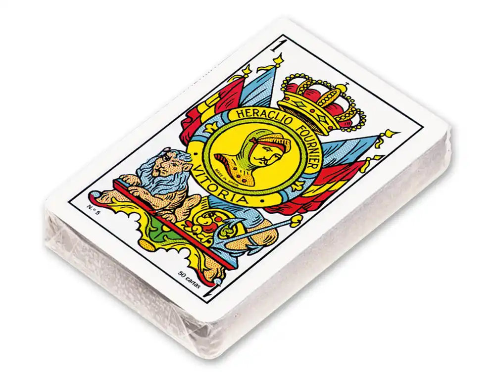 Baraja fournier española nº35 50 cartas caras catalanas
