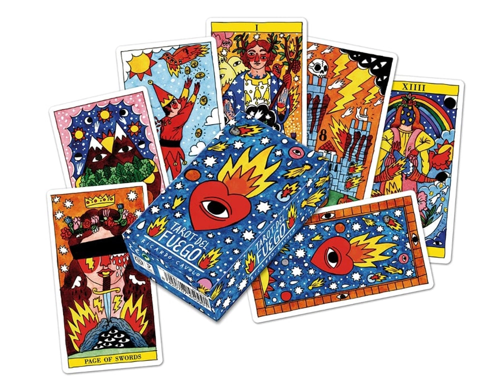 Baraja fournier tarot del fuego 78 cartas