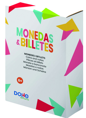 Caja monedas y billetes - a partir de 6 años dohe 1016