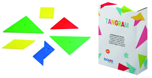 Caja tangram - 7 piezas - a partir de 6 años. dohe 1024