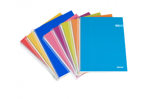 Cuaderno tapa blanda folio cst 80 hojas 60G 1 raya st ancor 058437