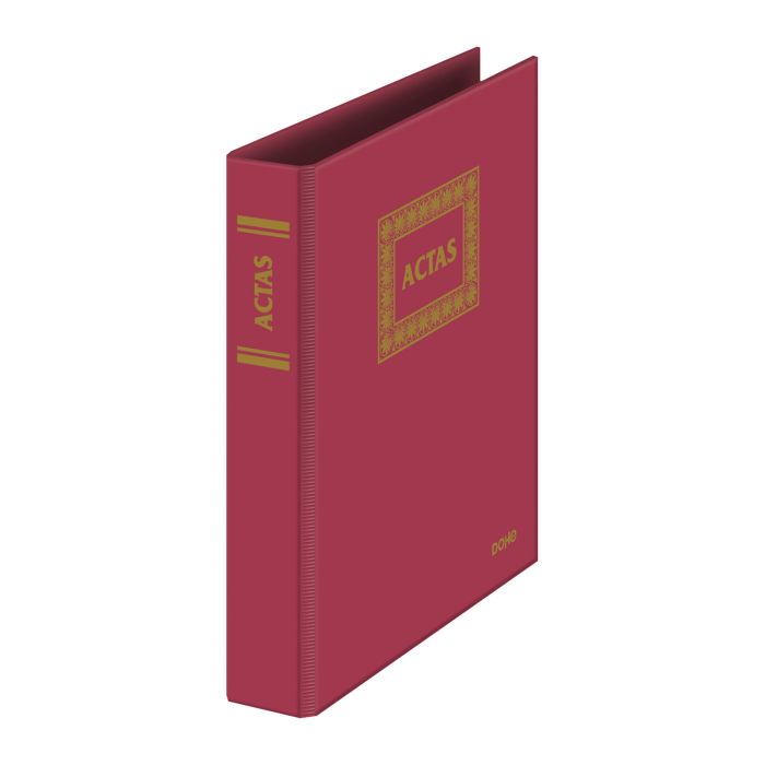 Libro contabilidad dohe actas hojas moviles 09922 A4 100H