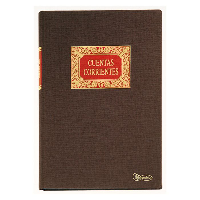 Libro contabilidad miquelrius cuentas corrientes 4080 cuarto 100H