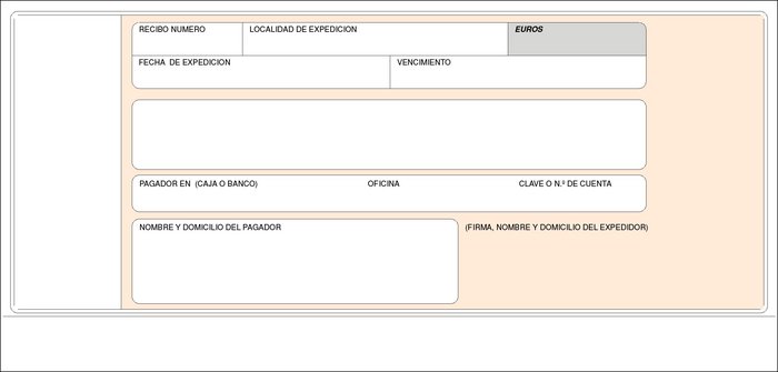 Talonario recibos normalizados para bancos t-19