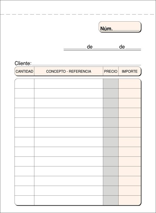 Talonario multiuso 8º t-112 natural duplicado autocopiante