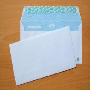 Sobre blanco comercial open 176 autoadhesivo 120X176 c/500