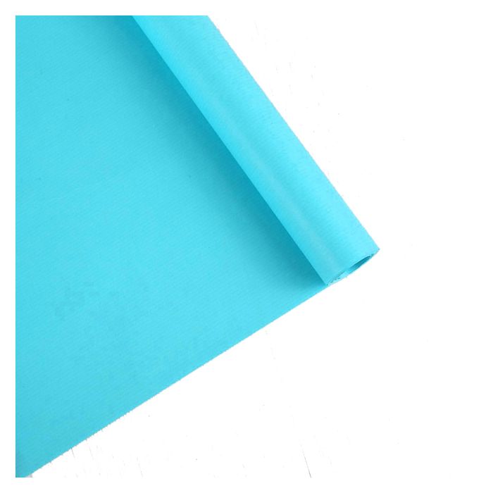 Papel kraft sadipal verjurado fusion 1X3M 65G azul turquesa