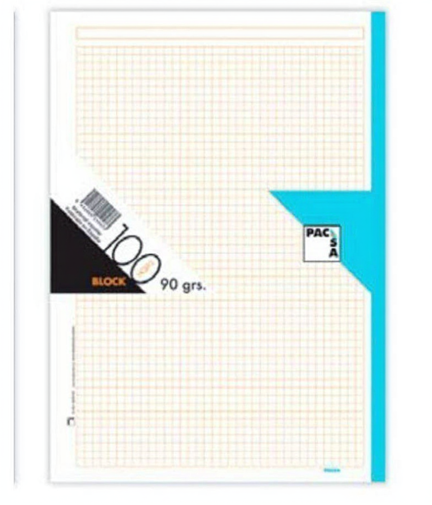 Recambio bloc A4 100H 90GR 5X5 4T turquesa r: 21040