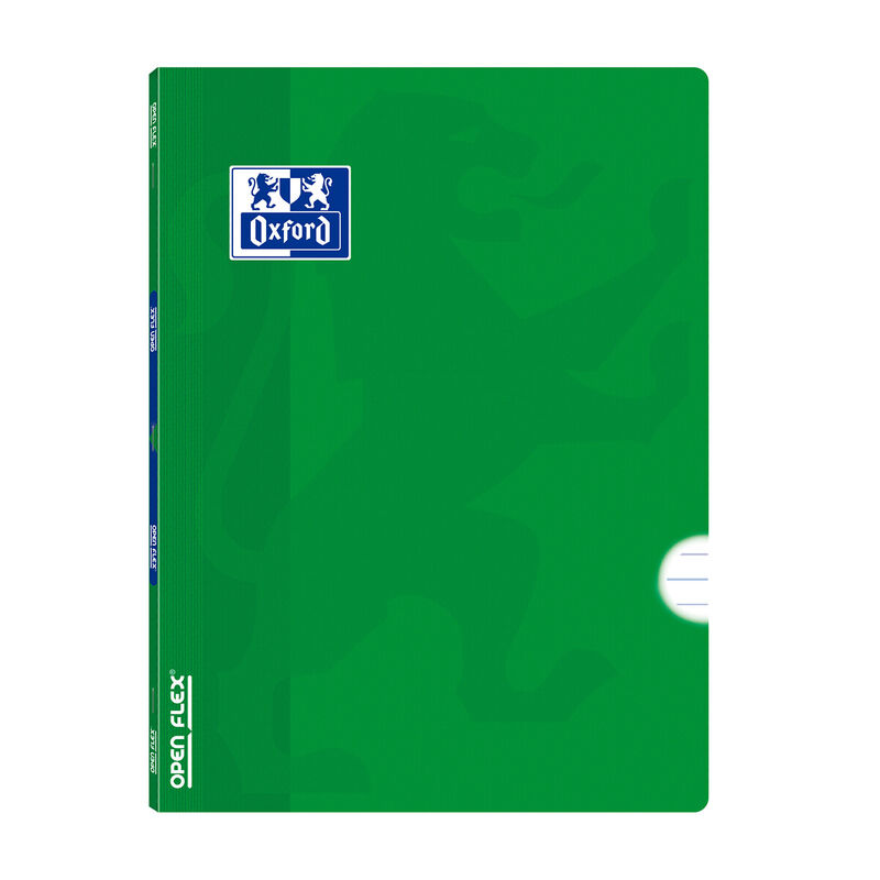 Libreta grap. openflex A4 48H op 1LIN tp verde