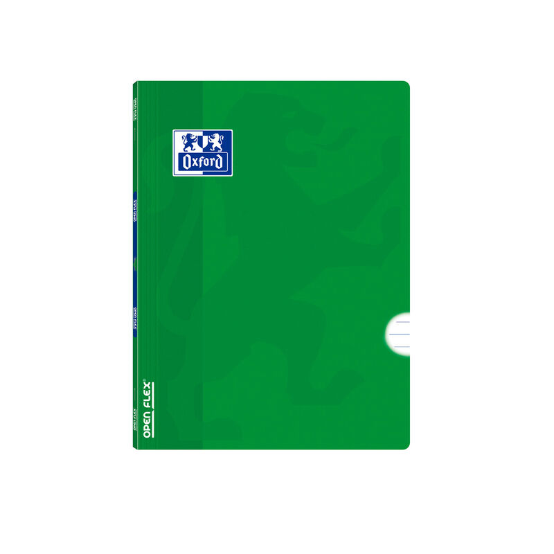 Libreta grap. openflex A5+ 48H 90G 1LIN tp verde