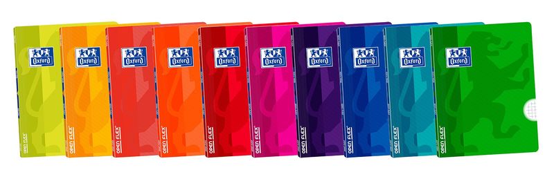 Libreta openflex A5 48H horizontal colores