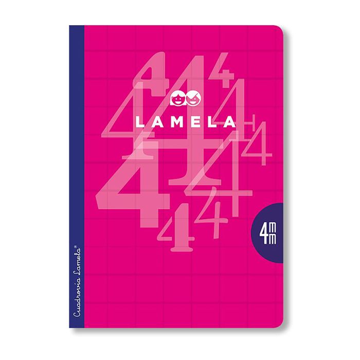 Libreta grapas lamela A4 70G 50H 4MM surtida