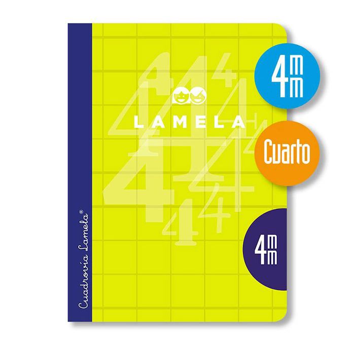 Libreta grapas lamela A5 70G 50H 4MM surtida