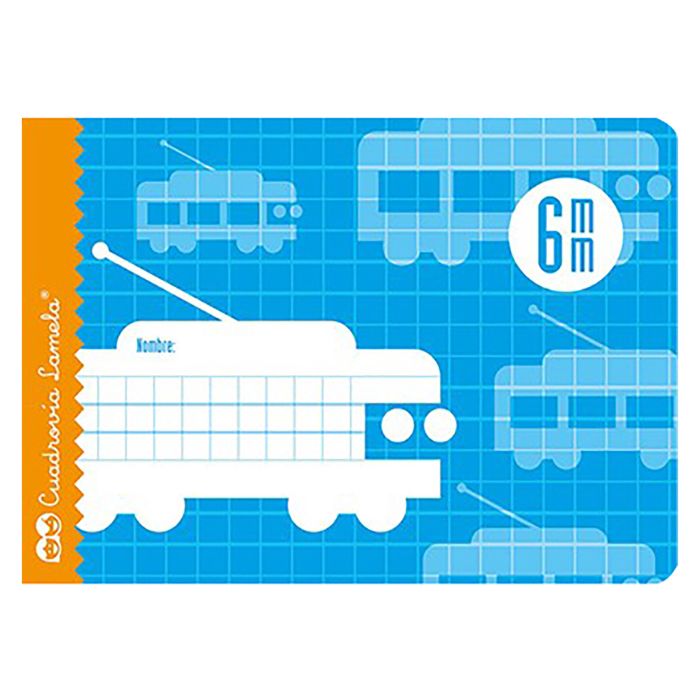 Libreta grapas lamela apaisada A5 70G 16H 6MM