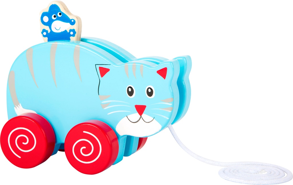 Animal de arrastre gato y ratón