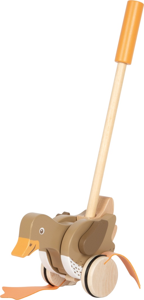 Animal para empujar pato con cabeza móvil